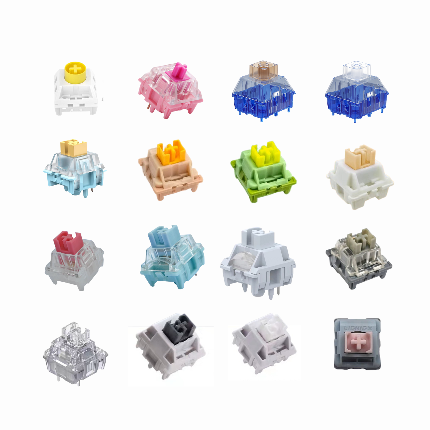 Silent Switches Collection Pack - 16 Best Silent Switches in 2023 Keyboard Switches