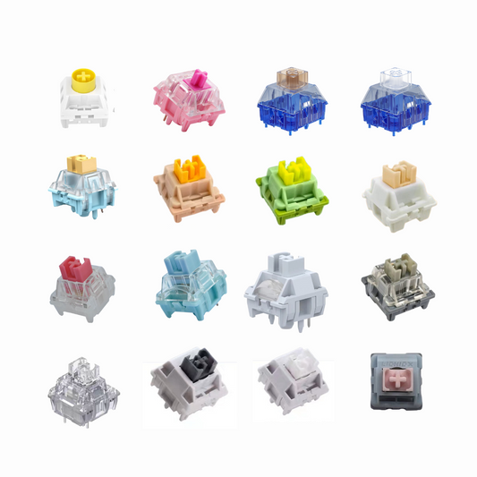 Silent Switches Collection Pack - 16 Best Silent Switches in 2023 Keyboard Switches