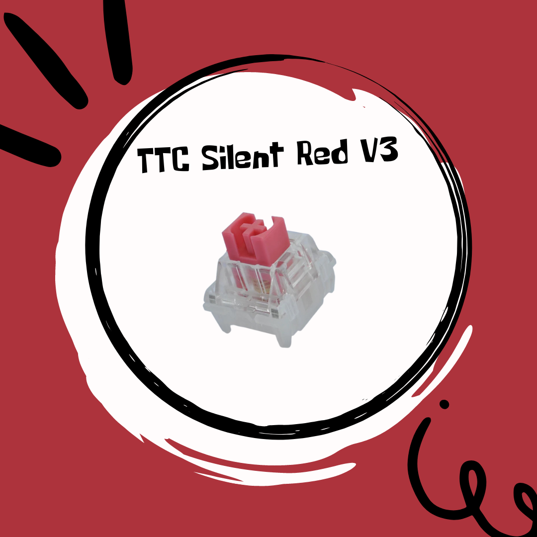 TTC Silent Red V3 Keyboard Switches