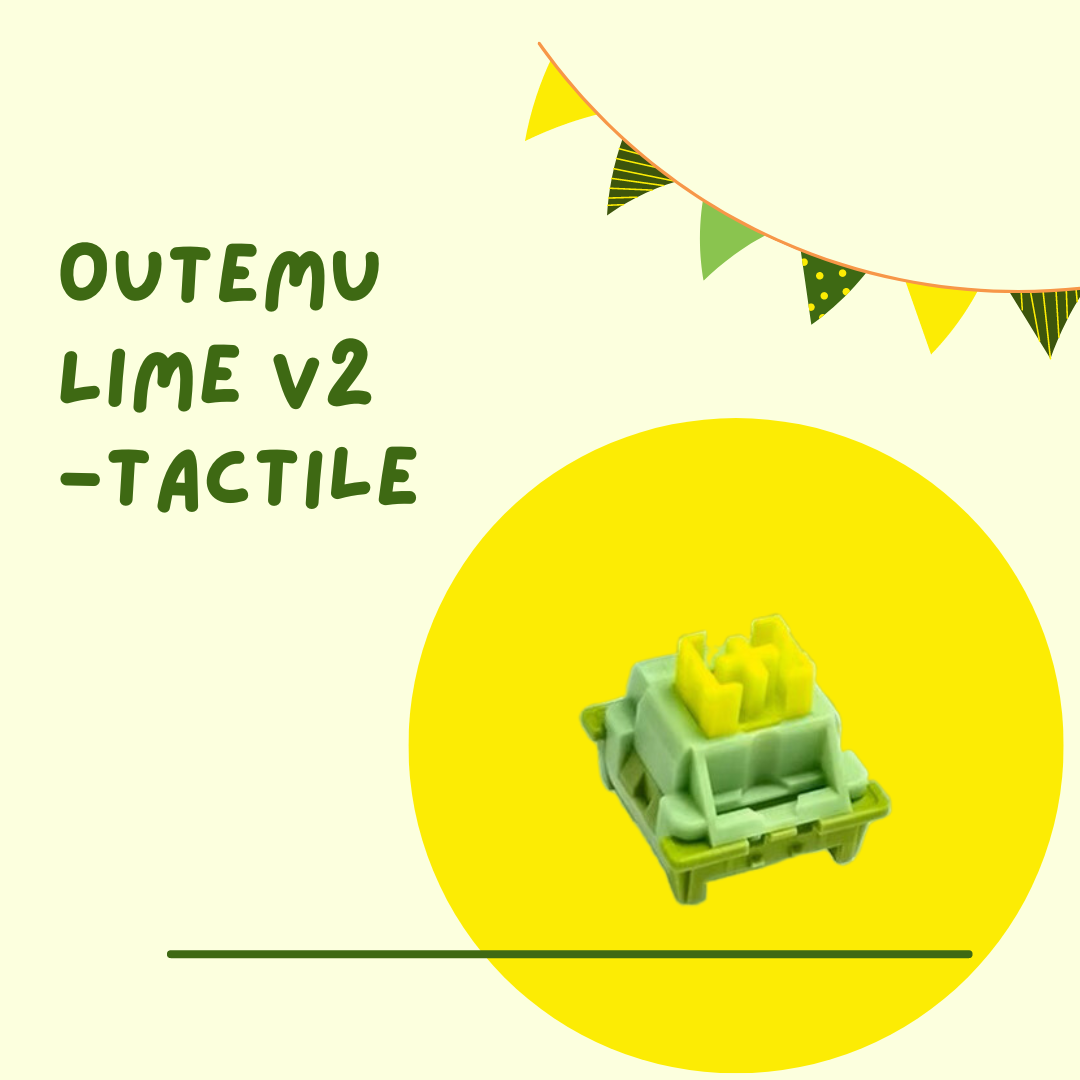 Outemu Lime V2 Keyboard Switches