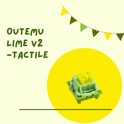 Outemu Lime V2 Keyboard Switches