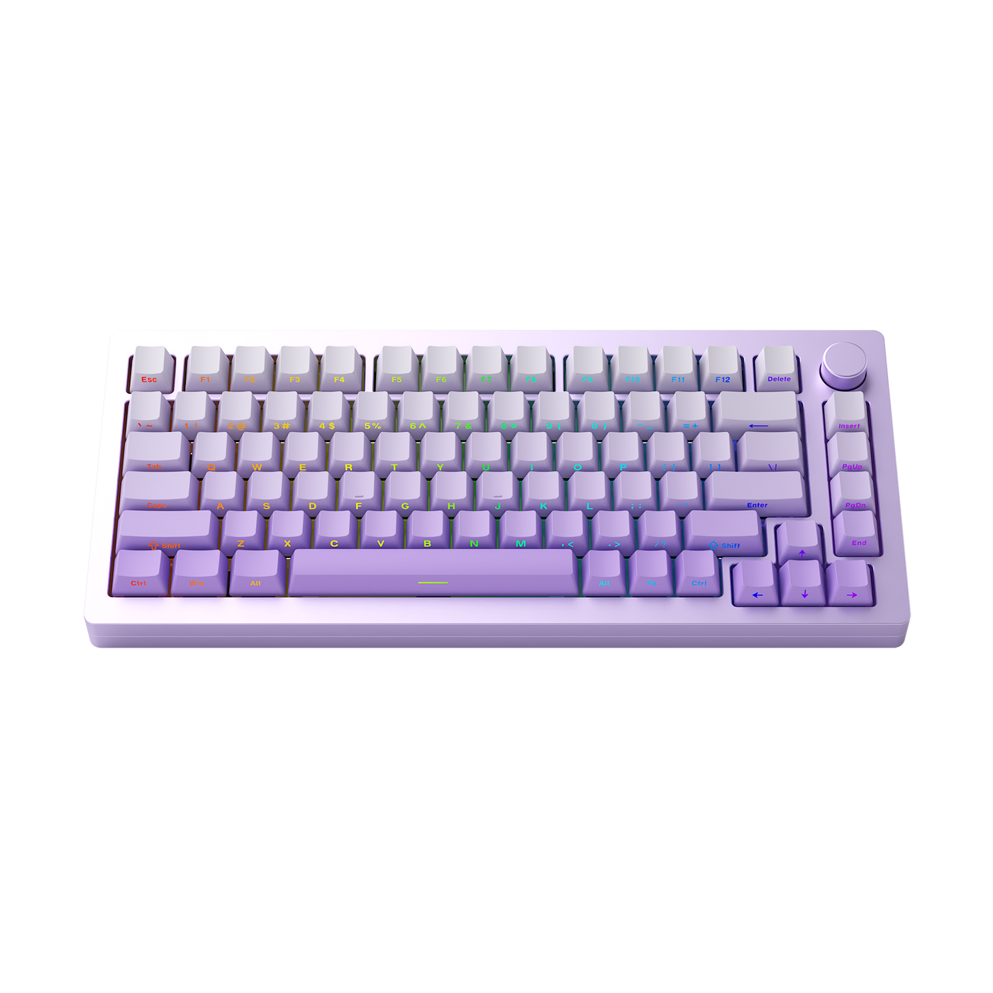 MonsGeek M1W SP Fully Assembled Purple Custom Mechanical Keyboard