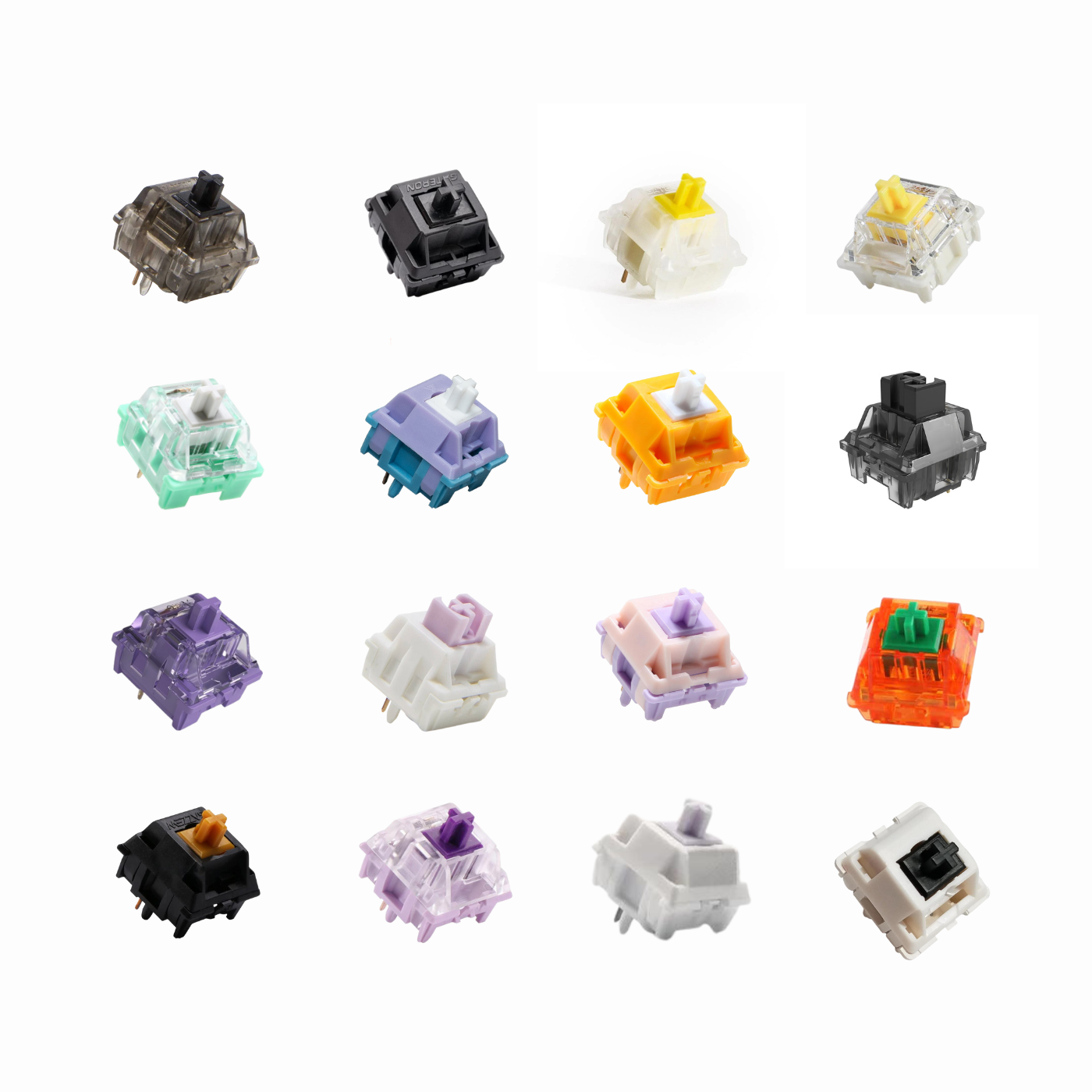 Thocky Switches Collection Pack - 16 Best Thocky Switches in 2023 Keyboard Switches Tester